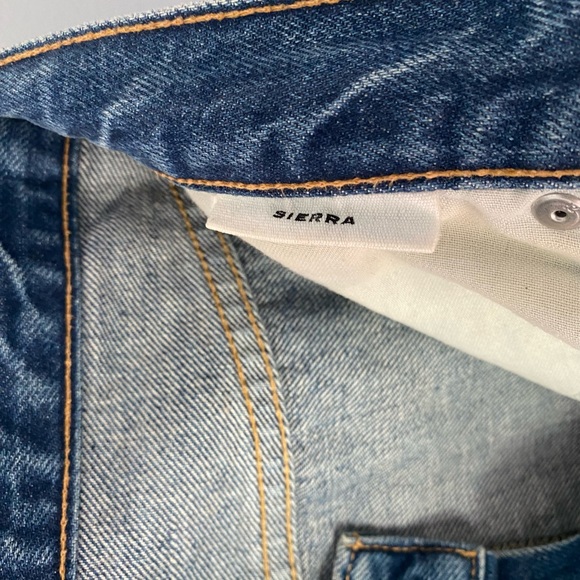 SLVRLAKE Sierra high waist straight leg jeans in Tucson Size 28 MSRP $299 - Picture 6 of 8